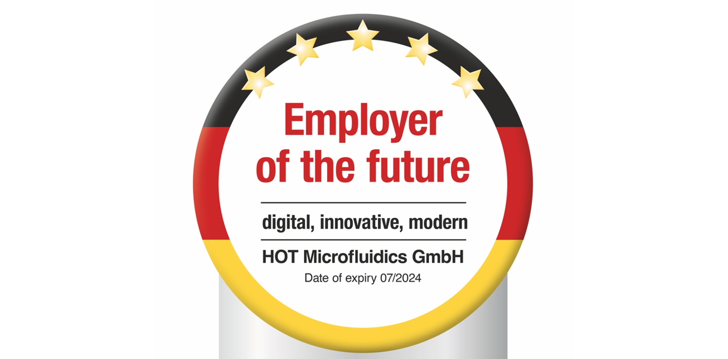 "Arbeitgeber der Zukunft"-Siegel / Award seal of "Employer of the Future"